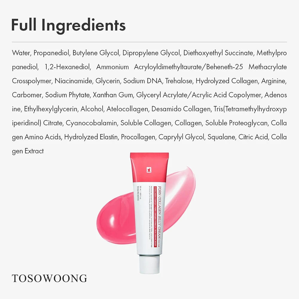 TOSOWOONG PDRN Collagen Jelly Cream